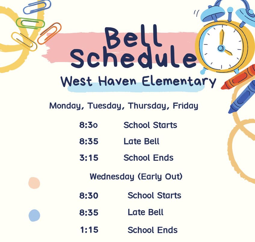 Bell Schedule 23 34